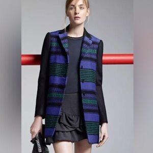 Maje Rotterdam Jacquard Coat